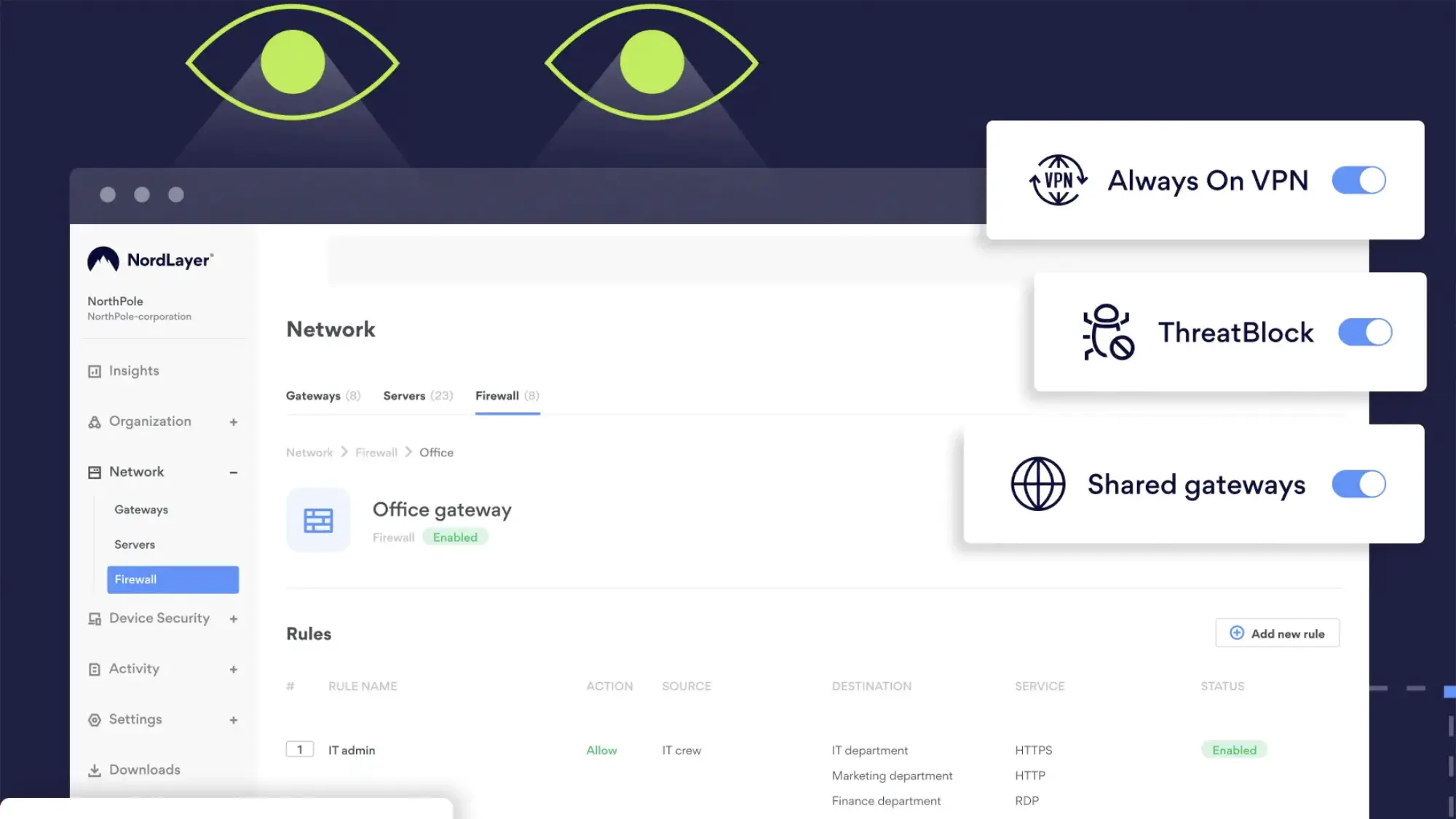 9. NordLayer by Nord Security
