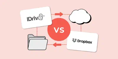 iDrive vs Dropbox